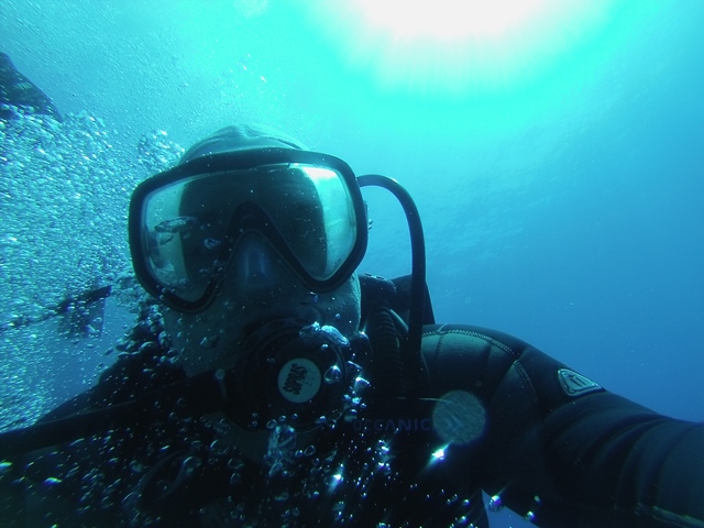 My first scuba-selfie!
