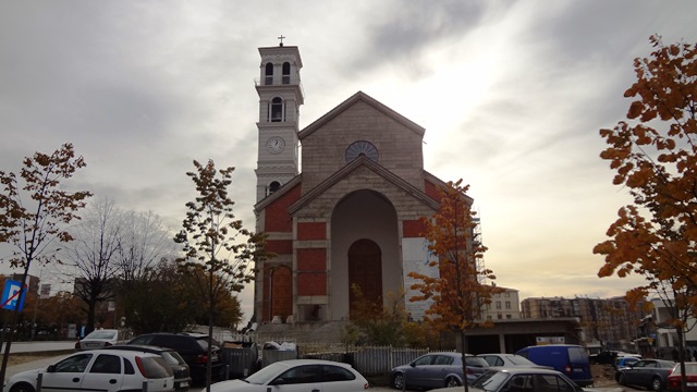 Mother Therese Cathedral in Kosovo