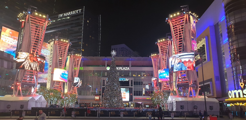 LA Staple Center...